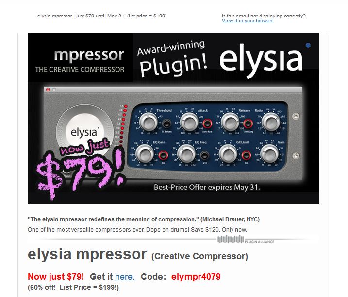 elysia mpressor